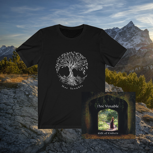 Gift of Embers Signed CD + Tree Of Life Unisex T-Shirt