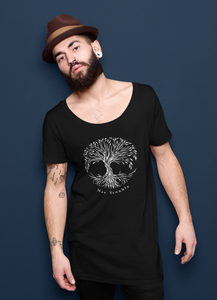 Tree of Life Scoop-Neck Flowy T-Shirt